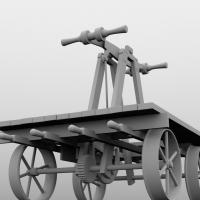 A Railroad Handcar